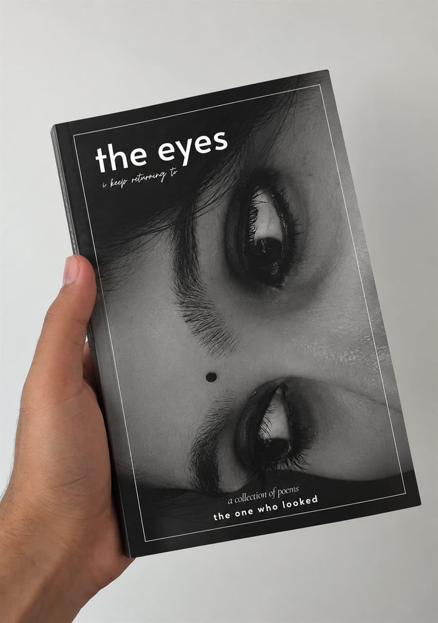 The Eyes I Keep Returning To in hand